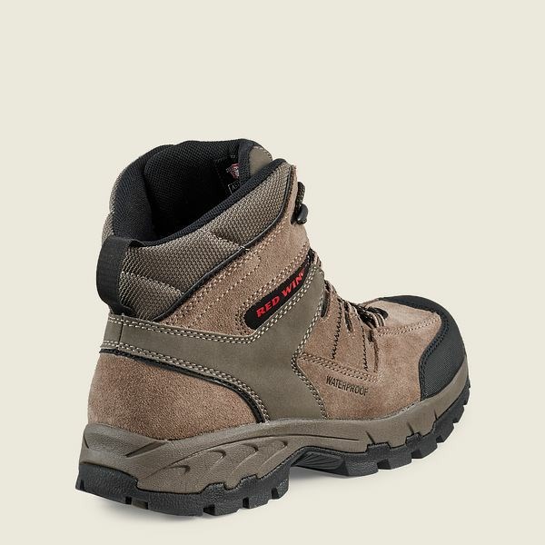 Red Wing TruHiker 6-inch Waterproof Safety Toe Men's Hiking Boots Grey | 0315MPGRL