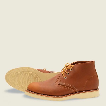 Red Wing Work Chukka Chukka Men's Heritage Boots Brown | 1697ABXRN